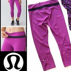 Lululemon Run Inspire Crop II *Full-On Luxtreme
